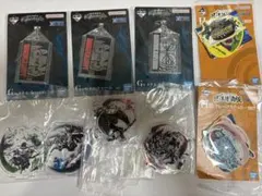一番くじ ワンピース メタルチャーム ステッカー等　9点
