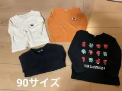ベビー服 トップス (長袖)90サイズ まとめ売り