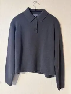 WANDERSON グレー ポロシャツ M