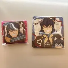 鬼滅の刃 バレンタインホワイトデー2026 嘴平伊之助 コースター 缶バッジ