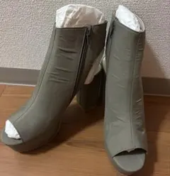 ESPERANZA エスペランサ 脚長美脚 厚底ブーツサンダル Lサイズ