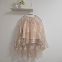 Acka sheer over flare blouseのサムネイル