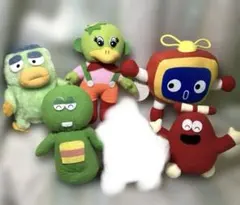 特典付き】ぽんぽこ ピーナッツくん ぽこピー ぬいぐるみ 4点セット