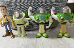 昔のトイストーリー フィギュア4体セット　コレクション　レトロ　希少