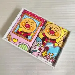 【新品未使用】アンパンマン フェイスタオル ウォッシュタオル 2枚セット