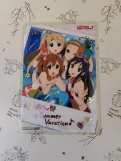 放課後ティータイム⑧ ジャンボカードダス(クリアプレート) けいおん！