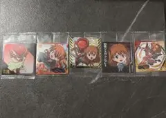 ウエハースシール エヴァンゲリオン アスカ 5点セット