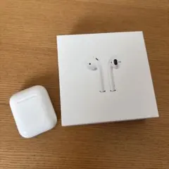 Apple AirPods 第2世代 ワイヤレス充電ケース付 バッテリー劣化あり
