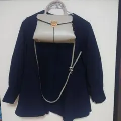 ペプラムジャケット、パンツ、バック✩3点セット