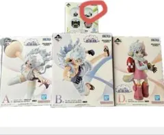 一番くじ　ワンピース　A賞ボニー　B賞ルフィギア5 D賞アトラスE賞4種セット