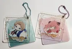 スパイファミリー スライド アクリル キーホルダー 2個セット