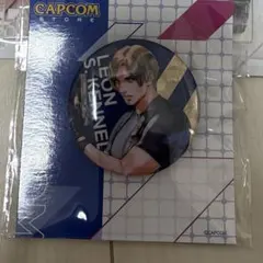 バイオハザード ホログラム缶バッジ レオン カプコンストア 実田千聖