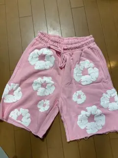 デニムティアーズ ショートパンツ ピンク