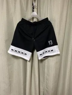 美品！スタンプド メッシュショートパンツ