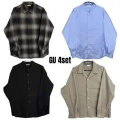 GU シャツ4枚SET サイズM