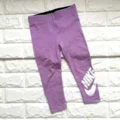 NIKE レギンス スパッツ ベビー 3T 92-98 2歳 3歳　紫　パープル
