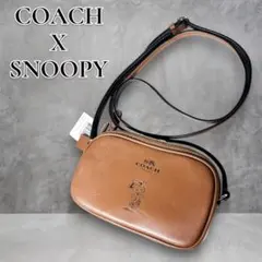 極美品/ポーチ付】コーチ ピーナッツ CE710 ショルダーバッグ コラボ 