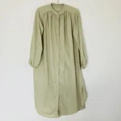 SM2/ロングブラウス/シャツワンピース/サマンサモスモス/グリーン
