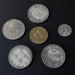 まとめて 1円銀貨 8枚セット 日本古錢 一圓銀貨 コイン 激安 貿易銀