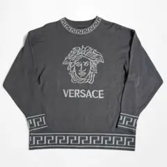 ○★新品 未使用 ベルサーチェ メデューサ ロゴスウェット 短丈 ブラック XS ○☆新品 未使用 ベルサーチェ メデューサ ロゴスウェット 短丈