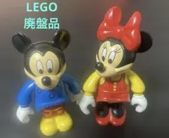廃盤品　レゴ デュプロ ミッキー ミニー フィグ　lego duplo