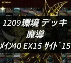 遊戯王 ゲートボール 1209環境 デッキ 海皇水精鱗 新品黒スリーブ 構築