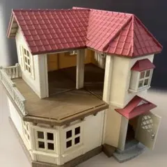 ★お値下げ★ シルバニアファミリー　あかりの灯る大きなお家 　2階建てハウス
