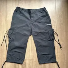adidas ブラック カーゴパンツ Lサイズ