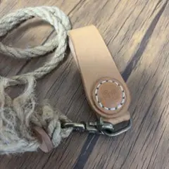 黒羽 クロウ CROW レザー&ロープのウォレットロープ 本革