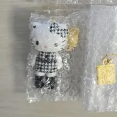 ハローキティ展　シークレットマスコットチャームA 千鳥格子