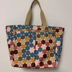 LeSportsac　レスポートサック ドット柄 トートバッグ