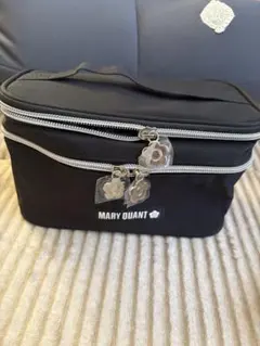 MARY QUANT 化粧ポーチバニティポーチ ブラックのサムネイル