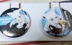 一番くじ ホロライブ 缶バッチ賞　白上フブキ　通常ver.