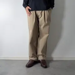 90s DOCKERS ドッカーズ ツータック チノパンツ ベージュW34古着