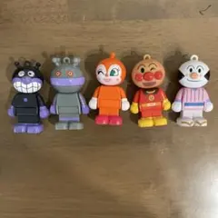 アンパンマン　ブロックラボ　人形