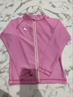 【美品】crocs ピンク ラッシュガード 120cm