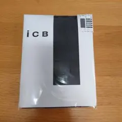 iCB ストッキング 千鳥柄 L-LL ダークチャコール