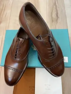 EDWARD GREEN 新品バークレイ ダークオーク UK8.5 E202のサムネイル