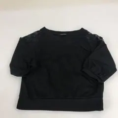 INGNI イング　五分袖ニット　トップス　肩レース　Mサイズ