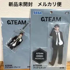 &TEAM クリアスタンド　アクリルキーチェーン NICHOKAS