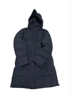 UNIQLO　シームレスダウン　ロングコート　Ｌ　312-419990 ネイビー