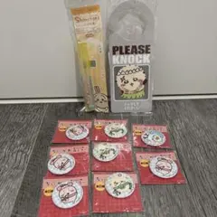ちいかわ グッズセット シミとり ドアプレート　缶ミラーおまけ付き
