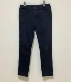 イオン　トップバリュ　カジュアルパンツ　秋冬　ネイビー