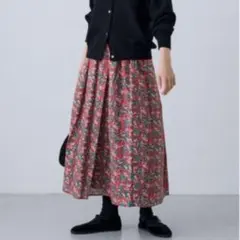 GW特別価格 CALICO キャリコアジュラック染ガーグラースカート インド