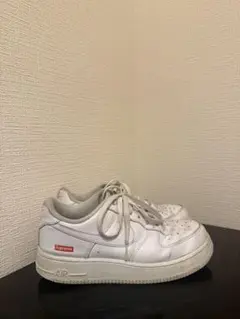 Nike Air Force 1 Supreme ホワイト 24cm
