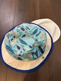 kladskap クレードスコープ 日よけ付き帽子 魚柄 Sのサムネイル