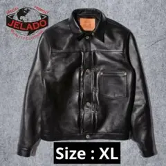 JELADO 44Leather 大戦モデル ホースレザー サイズ:XL