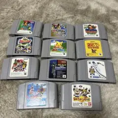 N64 ソフト 10本セット 動作不明