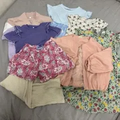 サイズ120 ワンピース、カットソー、ジャケット他まとめ売り　保育園用