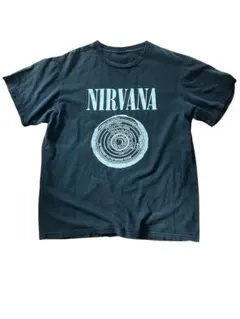 NIRVANA Tシャツ ブラック　渦巻き　L NIRVANA Tシャツ ブラック 渦巻き L - メルカリ
